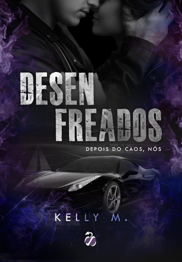 Capa do livro Desenfreados mostrando Ryen saindo de um caos escuro para um futuro iluminado com casamento e família.
